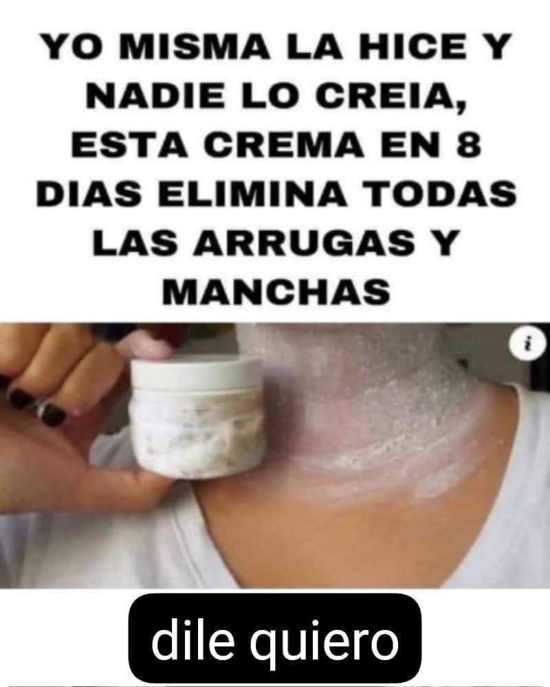 CREMA CASERA PARA ELIMINAR LAS ARRUGAS DE FORMA NATURAL