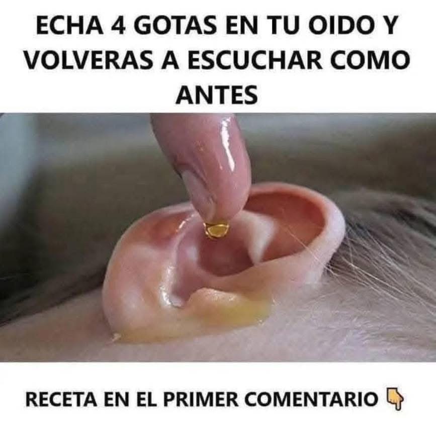 Con este remedio natural podrás recuperar la audición como por arte de magia, es increíble