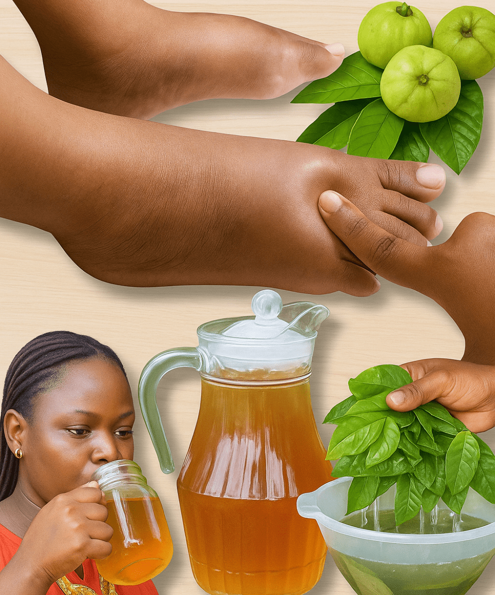 El secreto del té de hojas de guayaba para eliminar instantáneamente las piernas, los tobillos y los pies hinchados