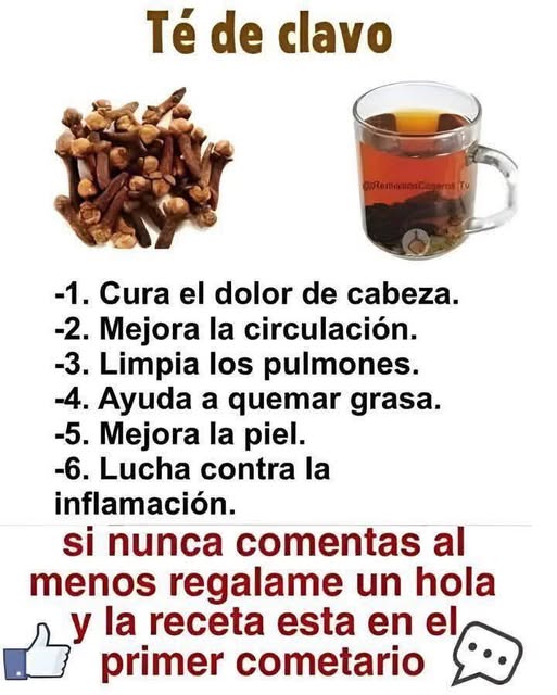 TÉ DE CLAVO DE OLOR: BENEFICIOS INCREÍBLES QUE NO TE HABÍAN CONTADO