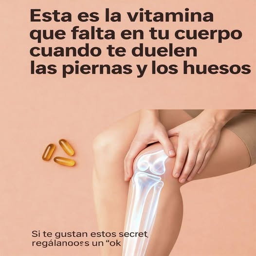 ¿Dolor en las piernas? Estas vitaminas podrían ser la clave para entenderlo