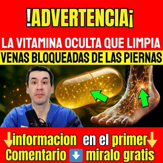 Conoce la VITAMINA que DISUELVE los COÁGULOS en tus PIERNAS