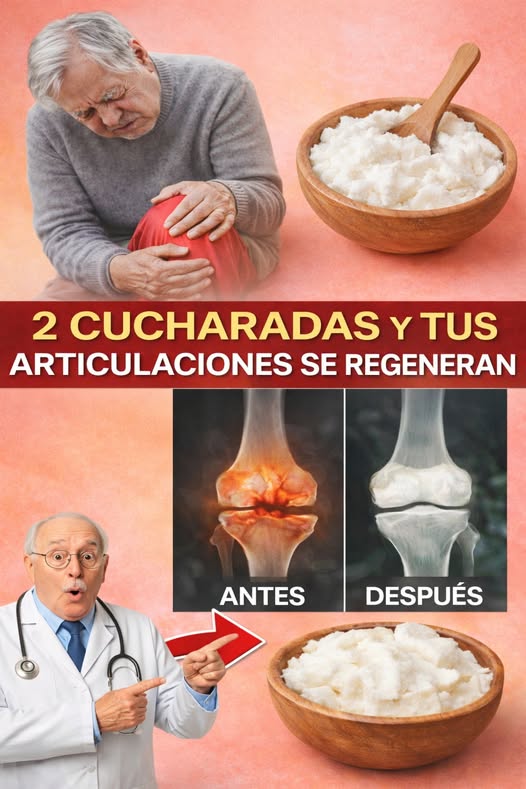 ¡Las 2 Cucharadas Prohibidas que Tus Articulaciones Gritan por Absorber: Borra Rigidez, Apaga Dolor y Te Devuelve Movilidad de 20 Años en Solo 30 Días!