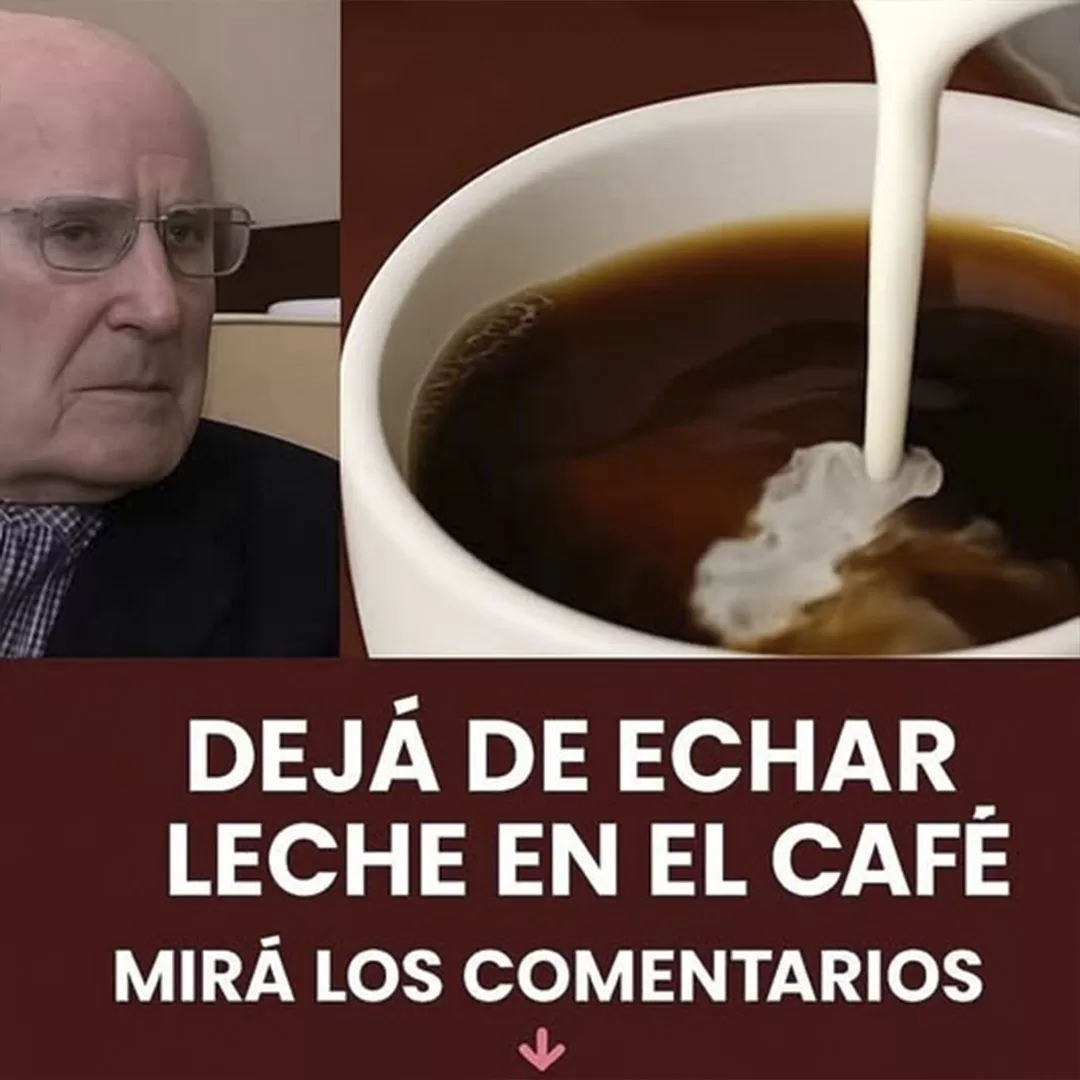 ¿Por qué no es recomendable ponerle leche al café?