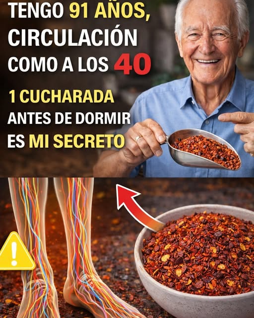 El snack nocturno que muchos mayores de 50 usan para despertar con piernas ligeras y pies calientitos