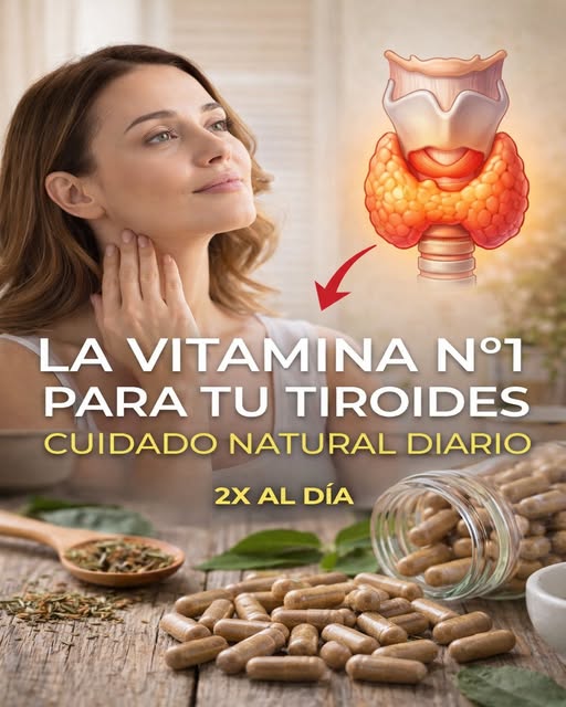¡La vitamina “obligatoria” que tu tiroides necesita desesperadamente!