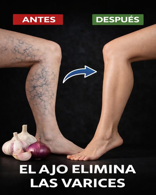 Descubre el secreto natural: ajo y cebolla para piernas ligeras y sin várices molestas