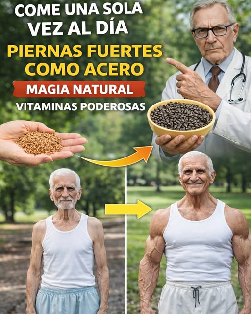 Personas mayores: recuperen su fuerza muscular con un alimento sencillo y cotidiano