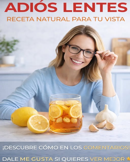 El secreto casero que podría fortalecer tu visión y limpiar tus ojos desde dentro