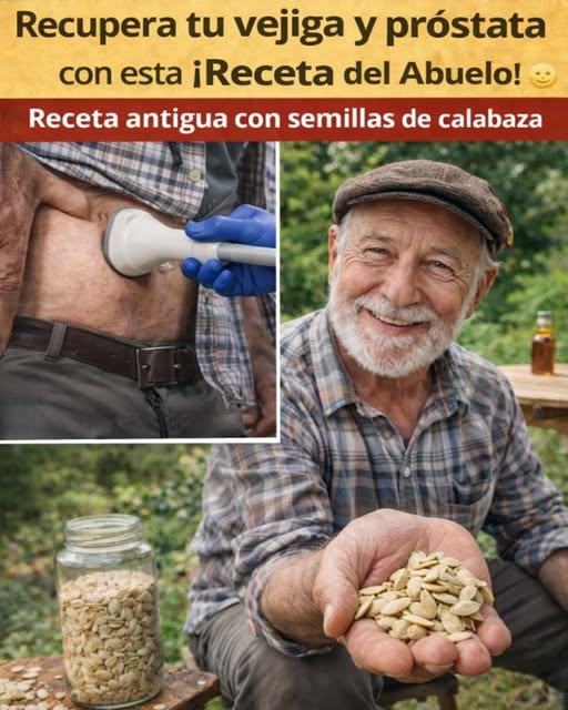 ¡La receta del abuelo que muchos hombres están probando para noches más tranquilas!