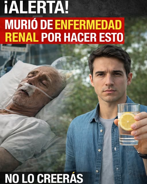¡PARE AHORA! El hábito “inocente” que pone en riesgo sus riñones sin avisar
