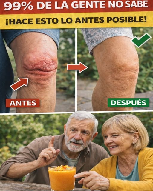 El jugo verde-dorado que muchos toman después de los 50