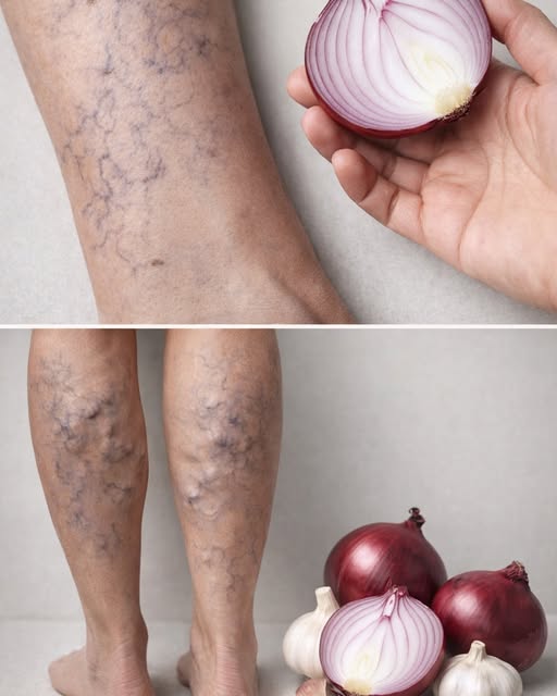 Remedios Caseros para las Várices con Cebolla, Ajo y Vinagre de Manzana