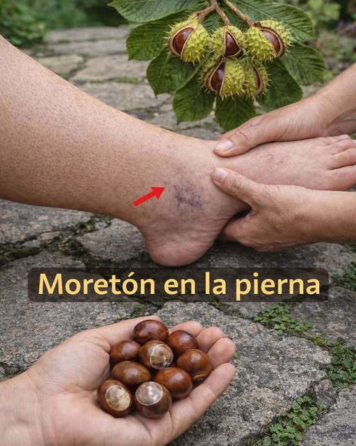 Castañas: El Alimento Otoñal Rico en Nutrientes que Podría Apoyar Piernas Más Cómodas y Menos Hinchazón