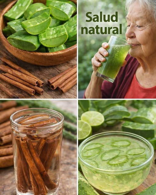 Aloe Vera con Canela: El Ritual Matutino Suave que Mucha Gente Está Probando para Sentirse Más “Ligera” y con Ojos Más Cómodos