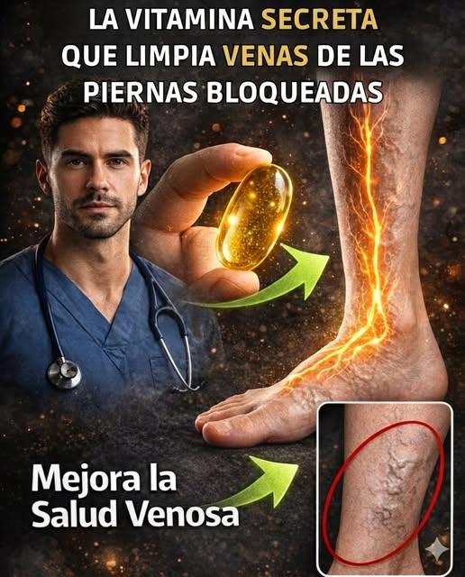 ¡La VITAMINA que está DISOLVIENDO coágulos en las piernas de miles de mexicanos y evitando amputaciones y embolias sin anticoagulantes de por vida!