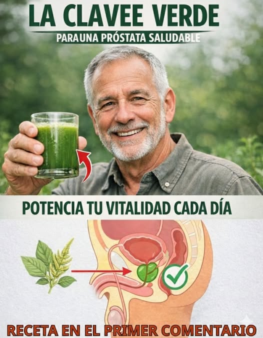Salud prostática natural: jugo de amaranto e infusión de ortiga para hombres