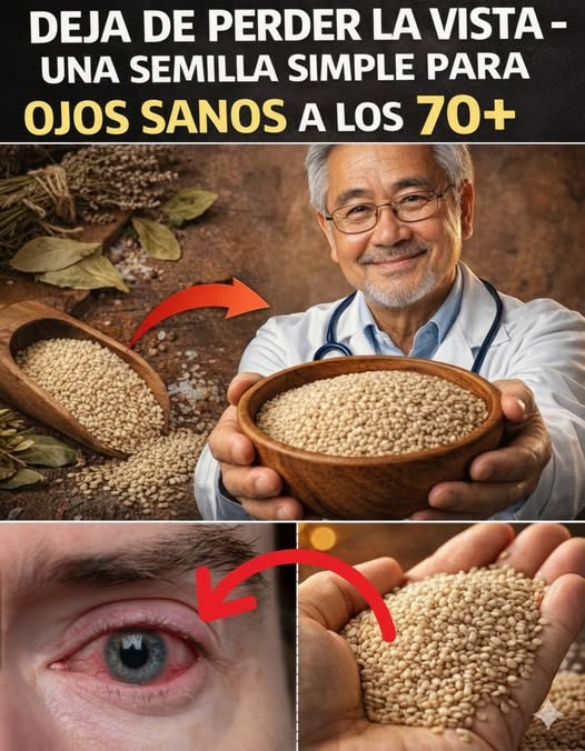 El Pequeño Grano Olvidado que Podría Nutrir Tus Ojos Después de los 50