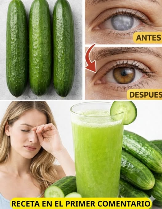 👀🥒 El Secreto Natural para Ojos Claros y Saludables