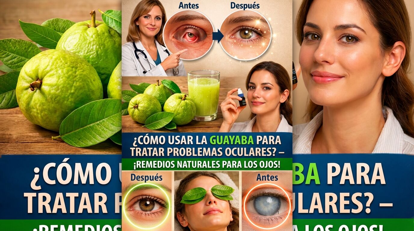 Cómo usar la guayaba para cuidar tus ojos: Sorprendentes remedios naturales