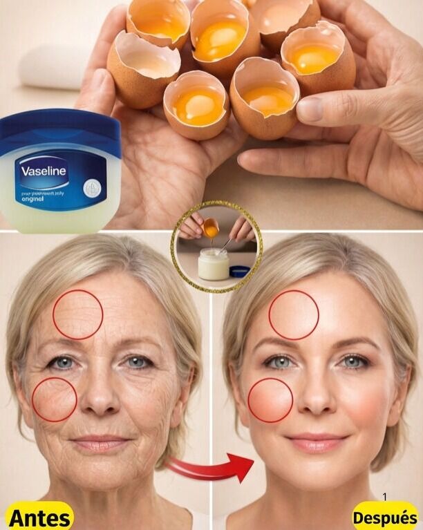 ¿Se acabaron las arrugas a los 65? La verdad sobre la mascarilla de yema de huevo y vaselina