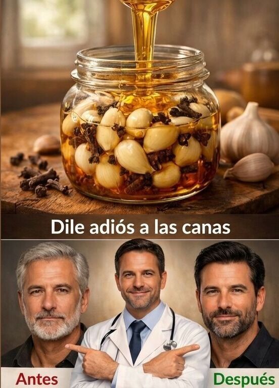 Dile adiós a las canas con ajo y clavo: El remedio natural para recuperar tu tono