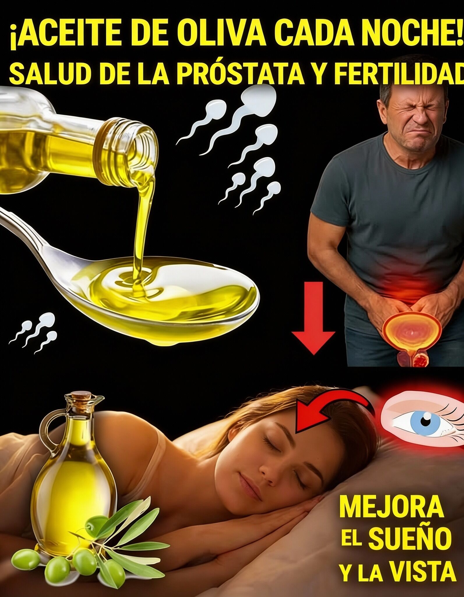 Solo 1 Cucharada Reduce el AUMENTO de su PRÓSTATA