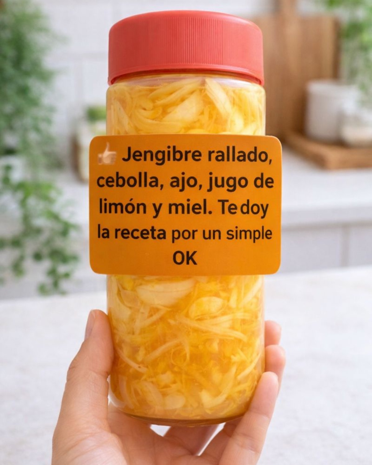 Jengibre, ajo, cebolla y limón: la mezcla casera que muchos usan para “despejar” y sentirse más ligeros